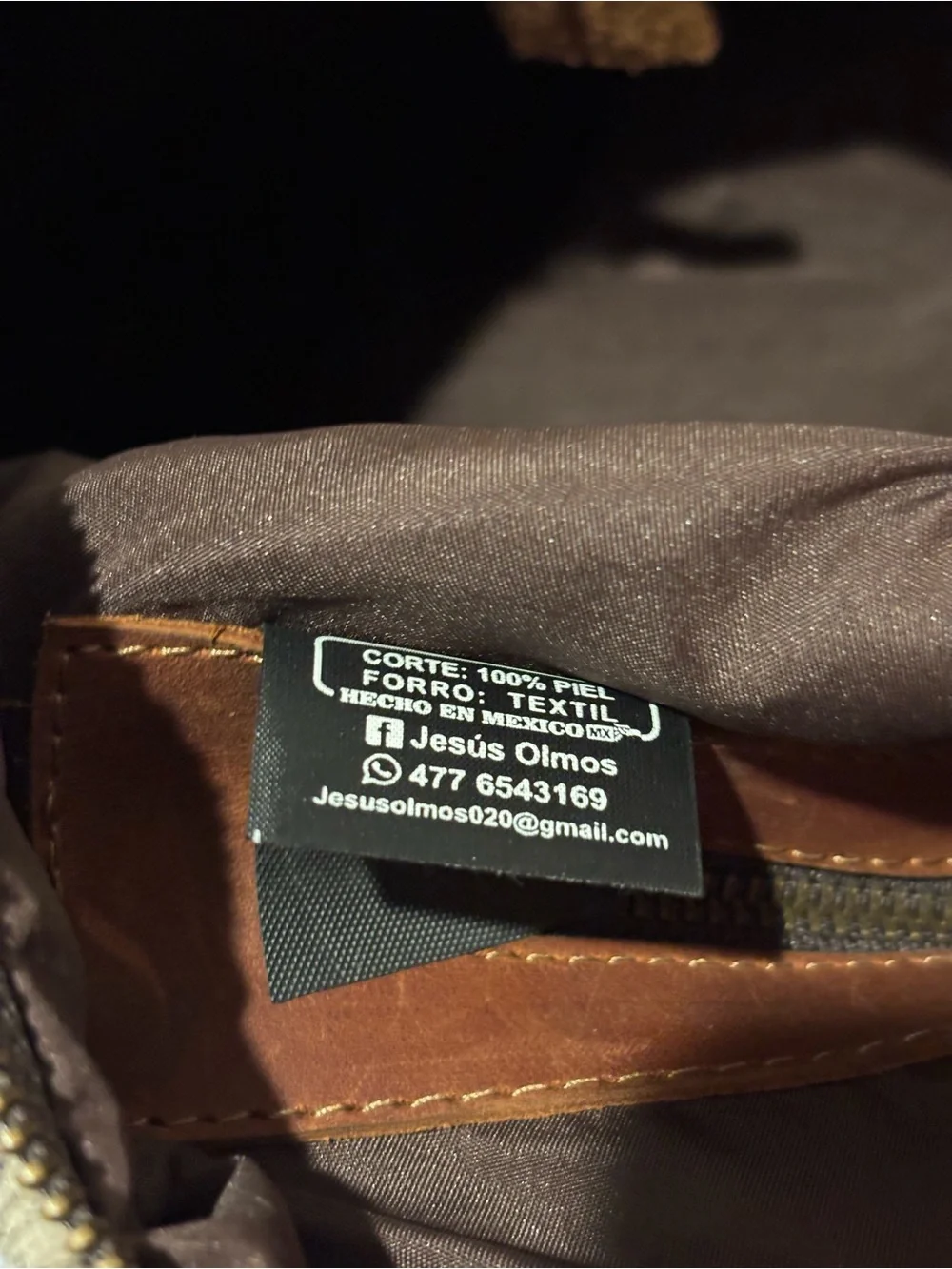 Genuinos Olmos Mexican Leather and Cowhide Travel Duffle Bag